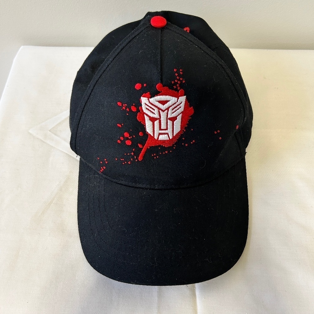 Transformers Baseball Cap Adjustable Adults Unisex Black/Red/White